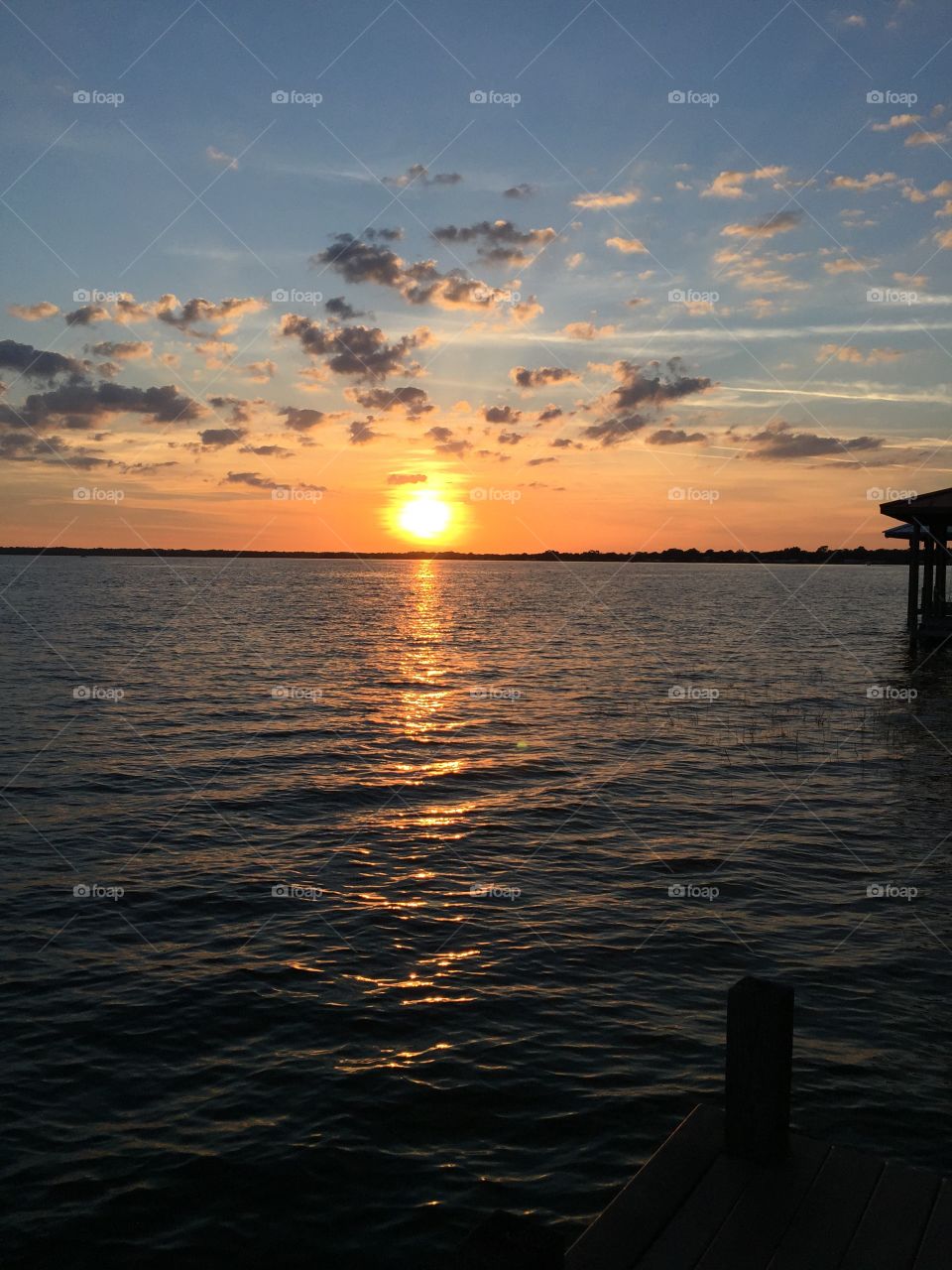 Sundown Over The Docks