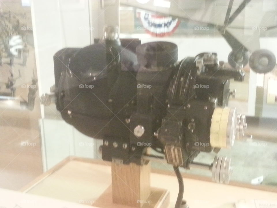 norden bombsight. At the Wright museum in wolfeboro N H.