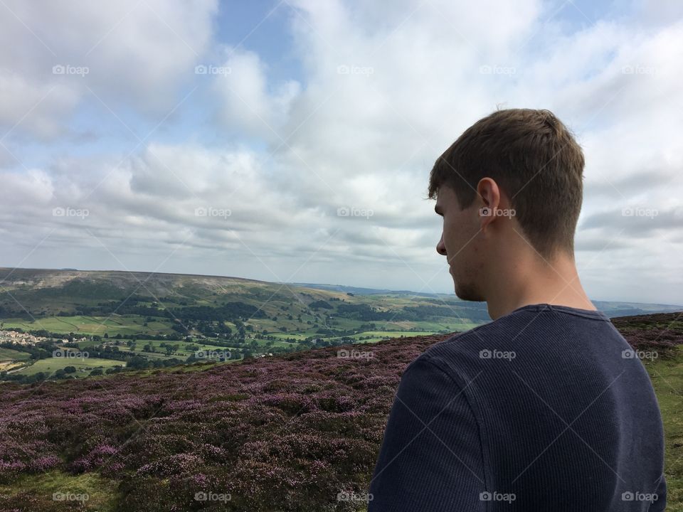 Looking at views over Richmondshire