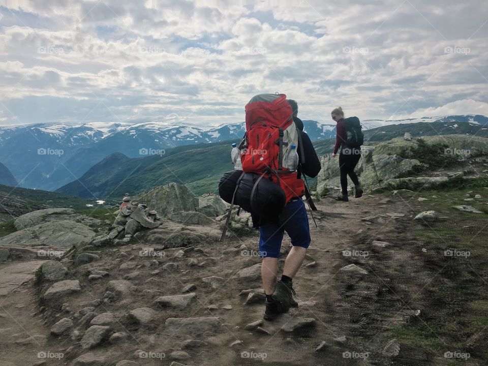 Hike, Mountain, Adventure, Landscape, Climb