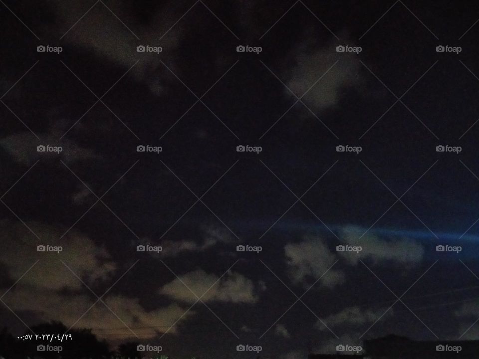 The clouds are in the clear sky