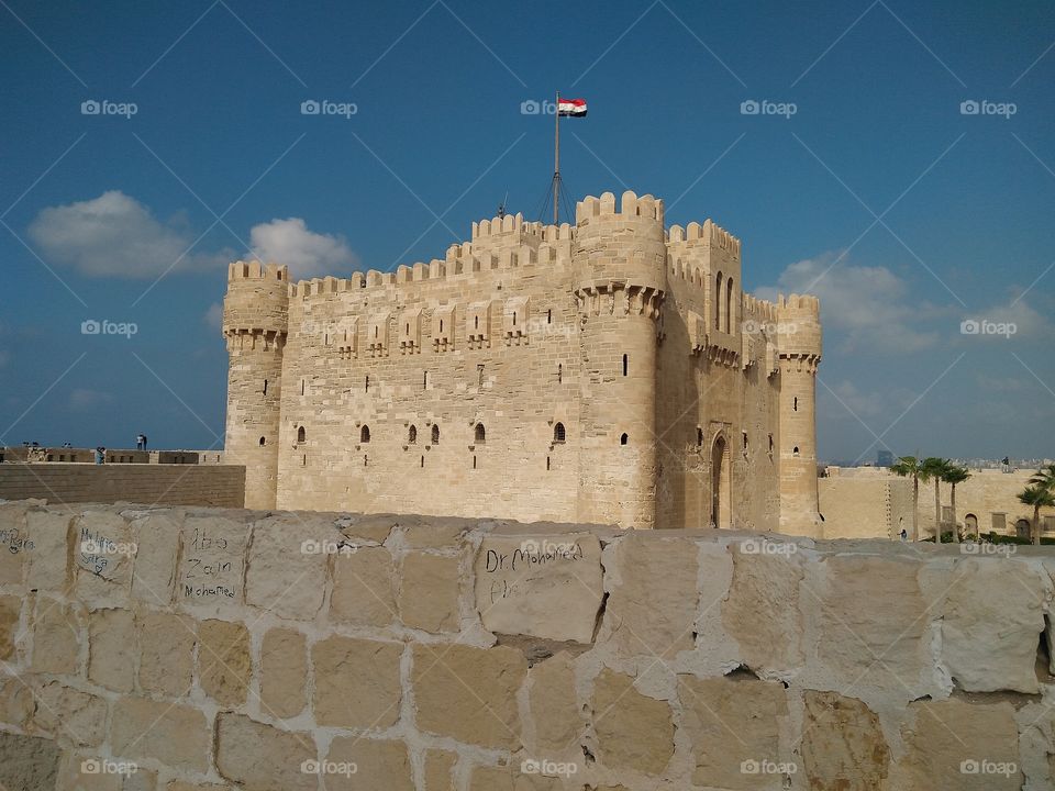 citadel of Qaitbay #egypt #alexandria 
#history