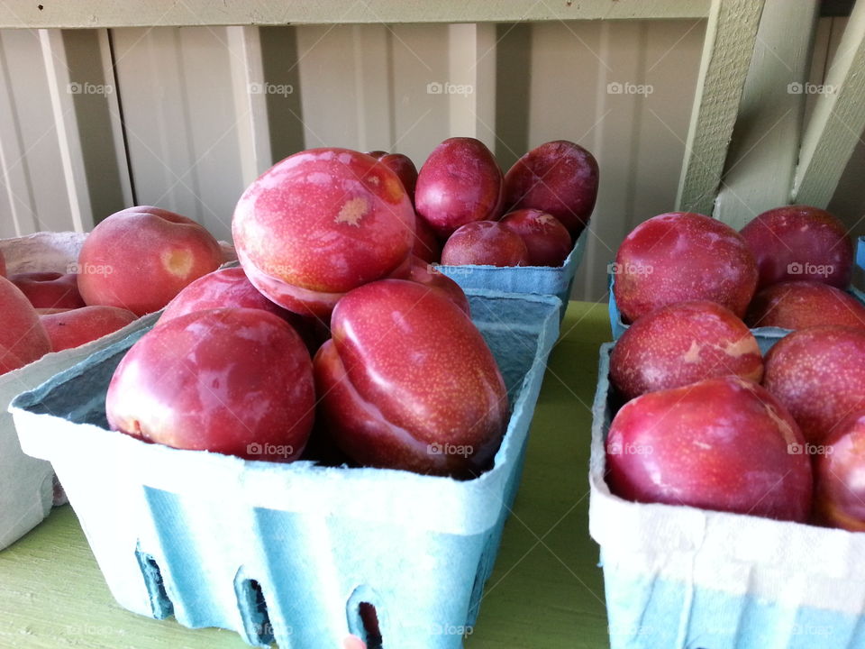 peaches. fruit