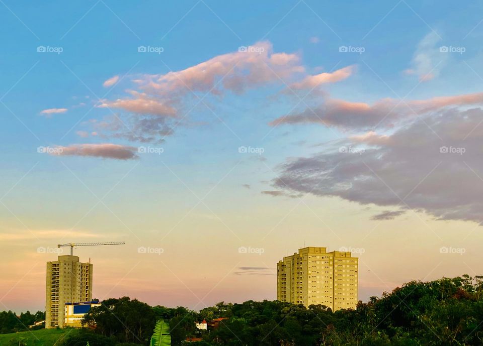 🌄🇺🇸 An extremely beautiful dawn in Jundiaí, interior of Brazil. Cheer the nature! / 🇧🇷 Um amanhecer extremamente bonito em Jundiaí, interior do Brasil. Viva a natureza! 