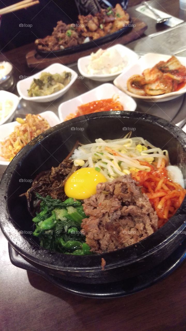 Yakiniku Bibimbap Korean Food