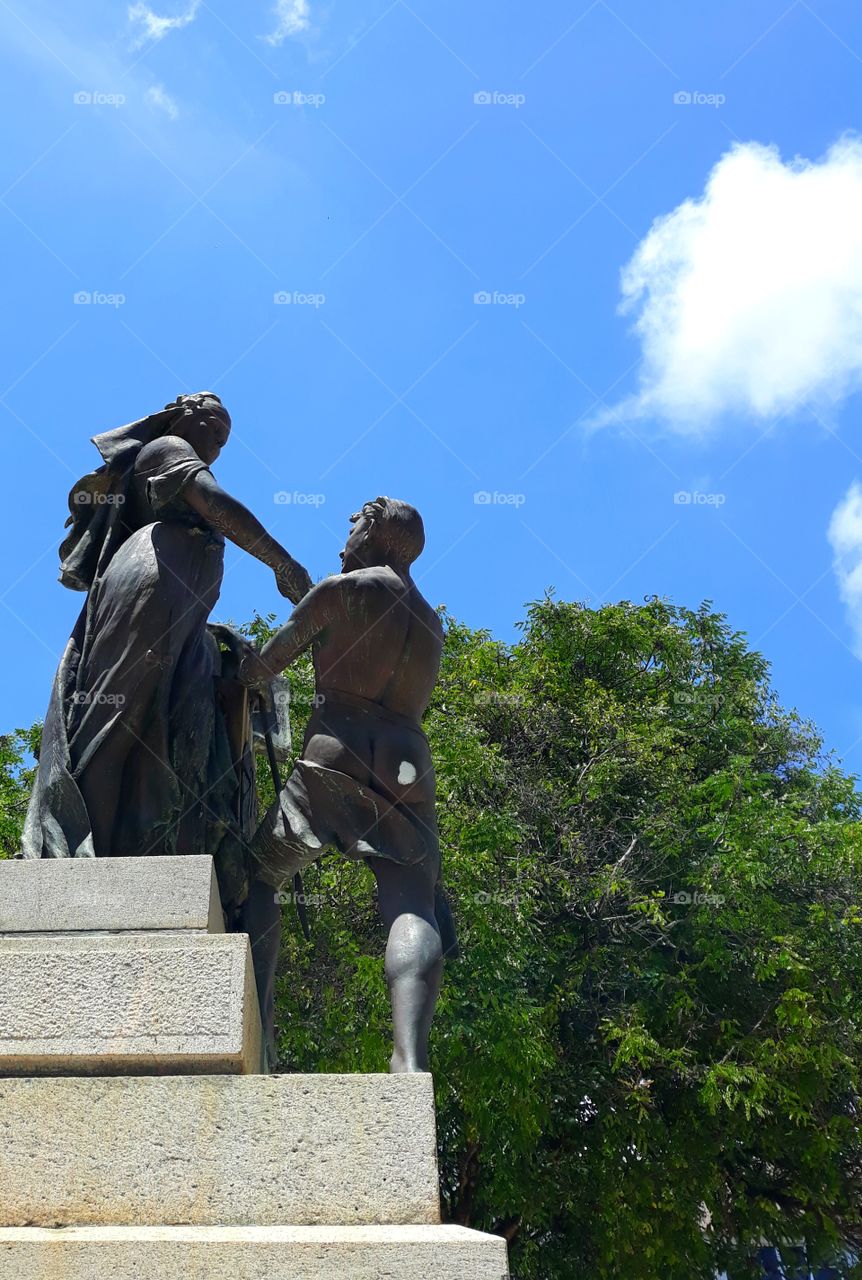 Romantic reception in the sky