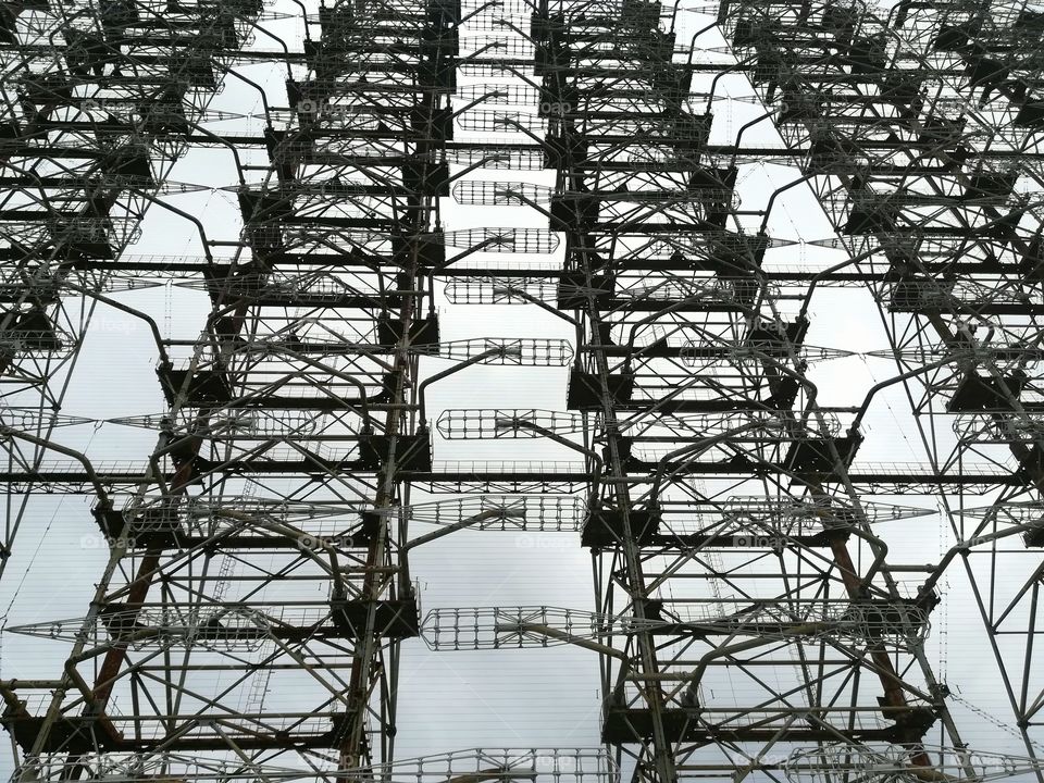 The massive Russian radar site - Chernobyl