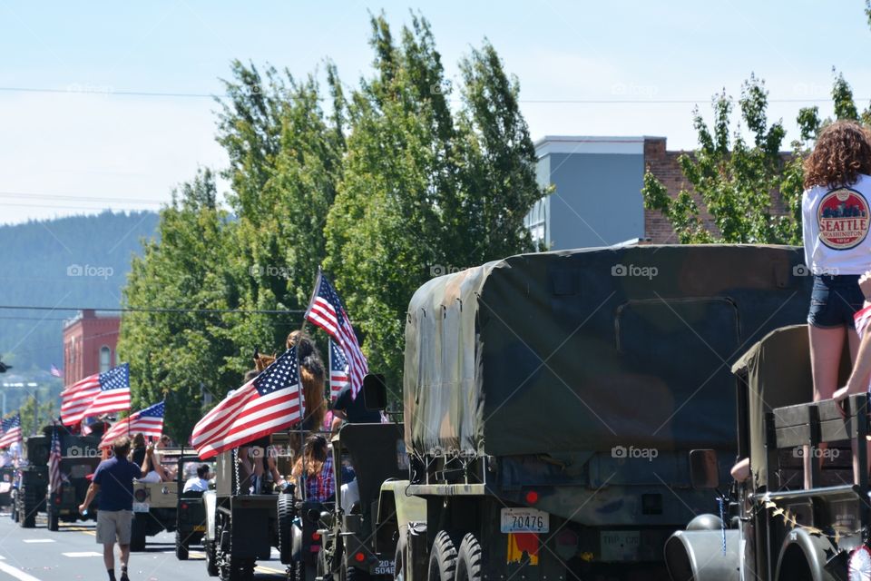 Fourth of July parade