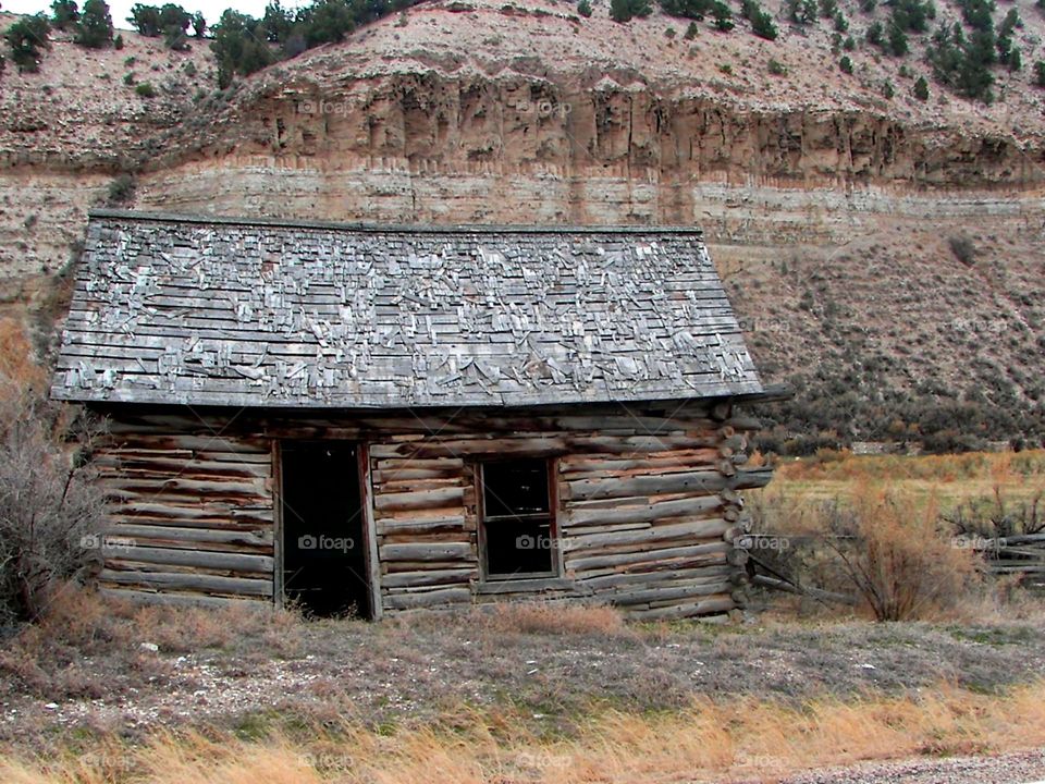 old cabin