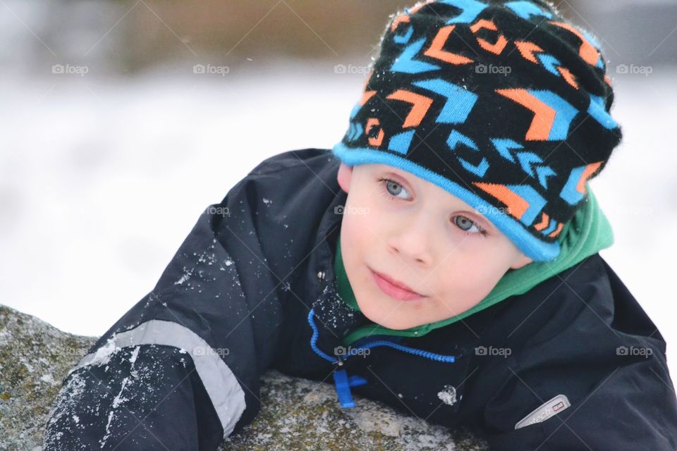 Child, Winter, Snow, Cold, Outdoors