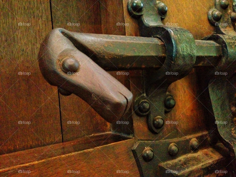 iron dragon medieval handle by stephenfc