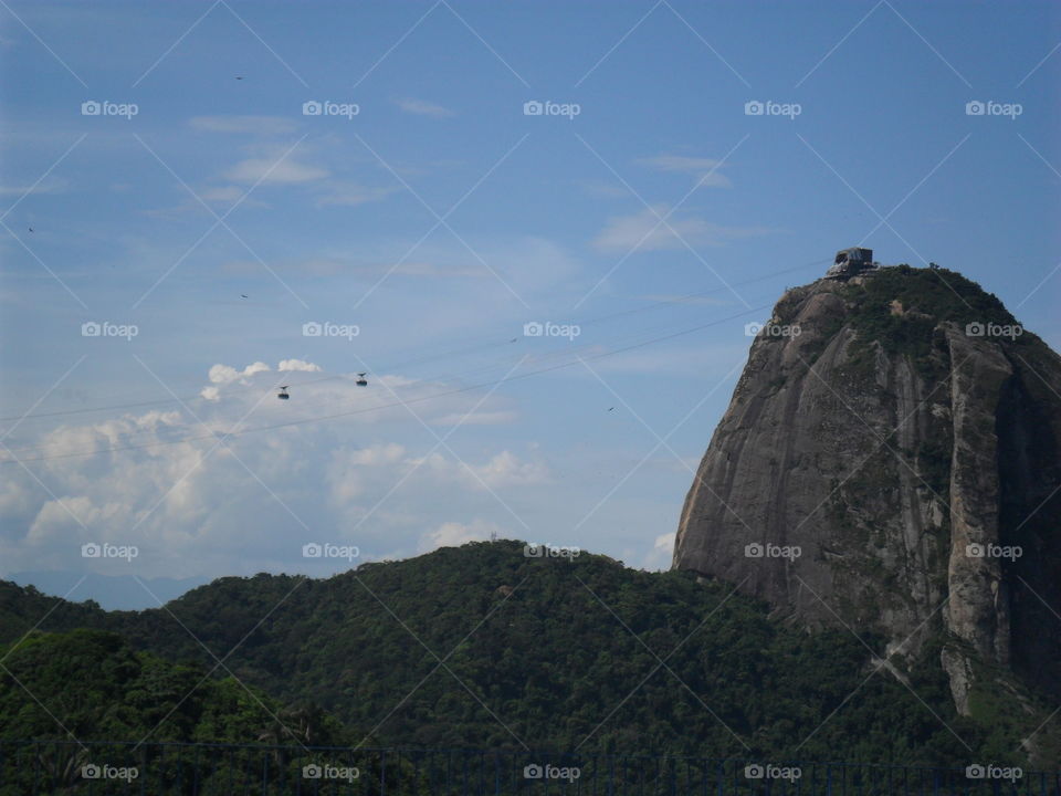 Sugar Loaf. beautiful day in RJ