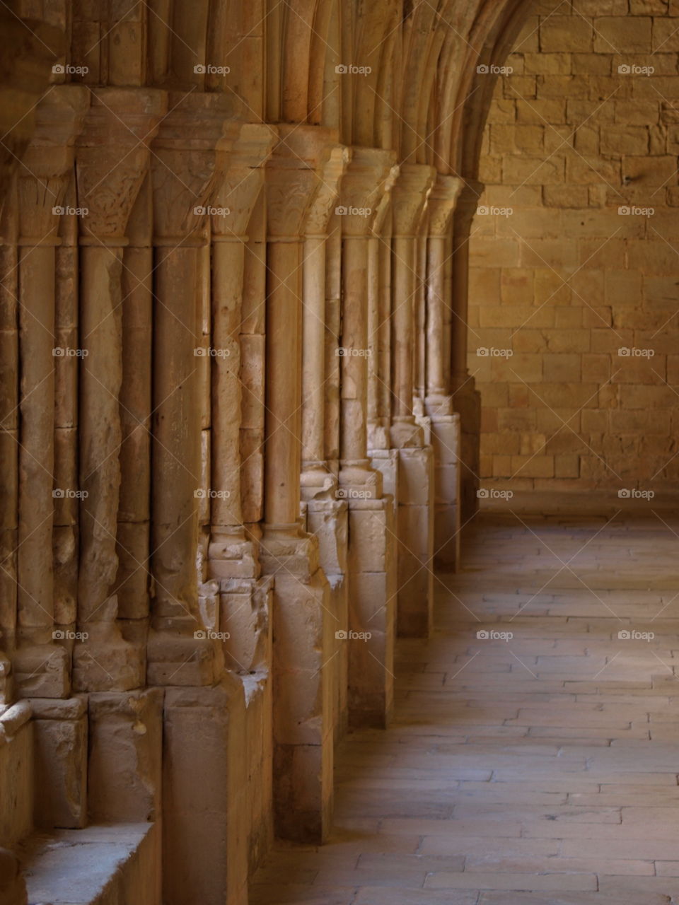 Claustro del Monasterio de Poblet