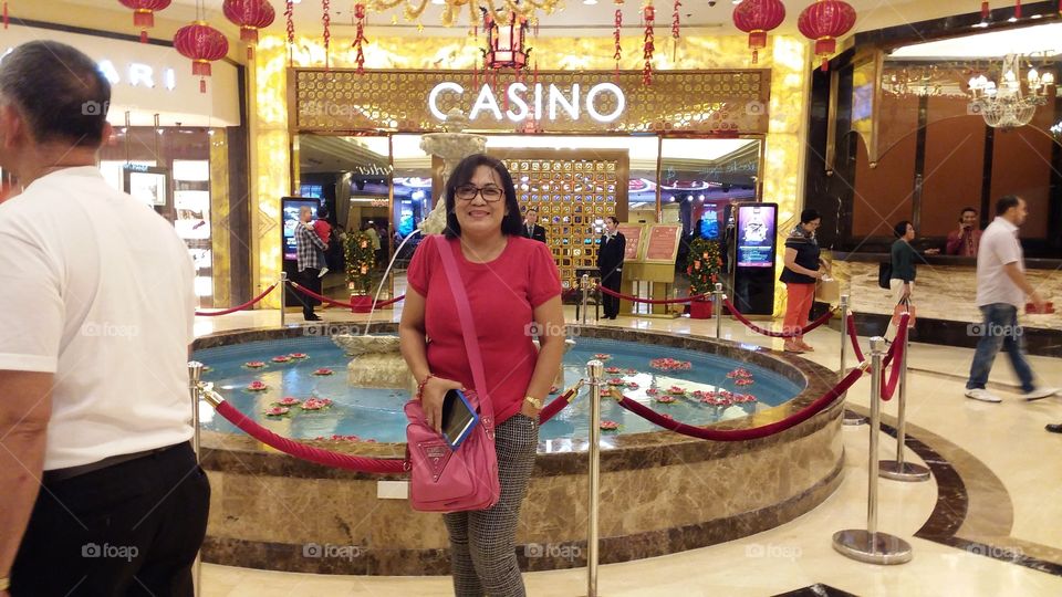 at the first world hotel and casino manila.
