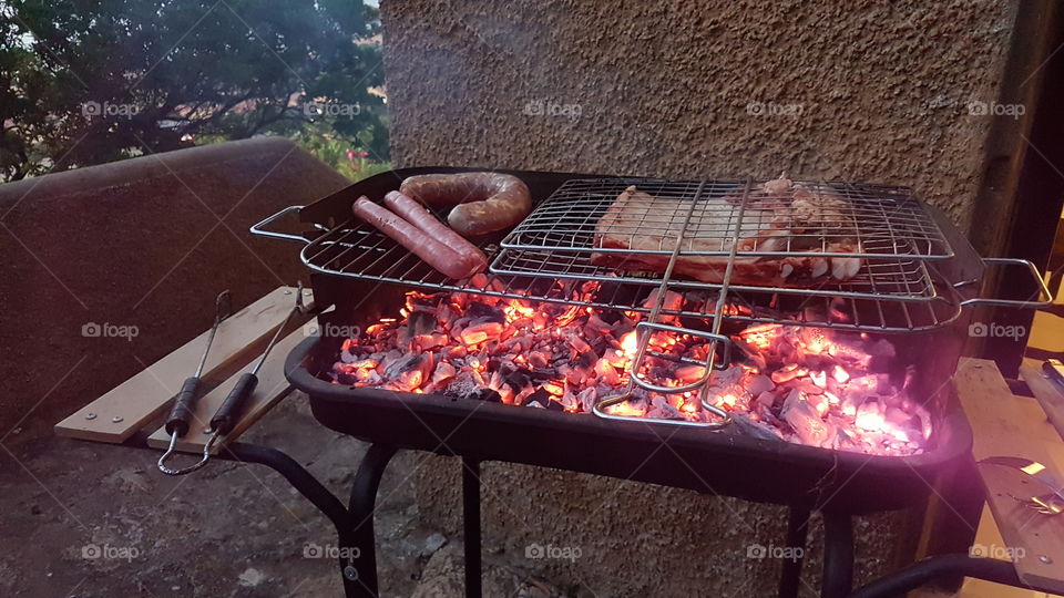 Flame, Barbecue, Heat, Smoke, Hot
