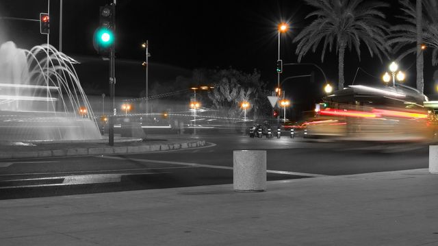Traffic in the night