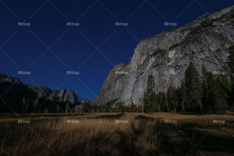 Nighttime at Yosemite