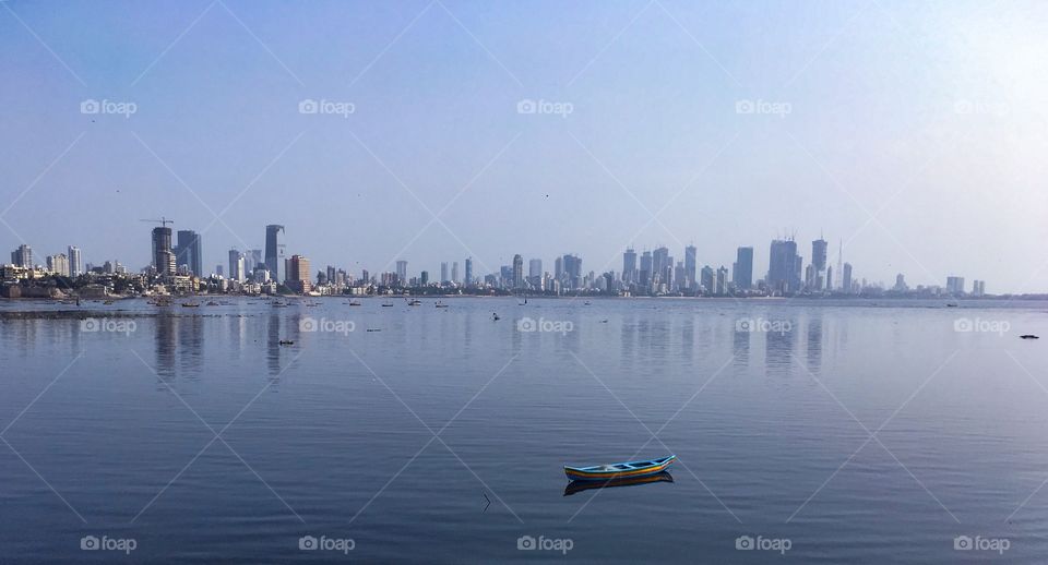Mumbai City Skyline backbay