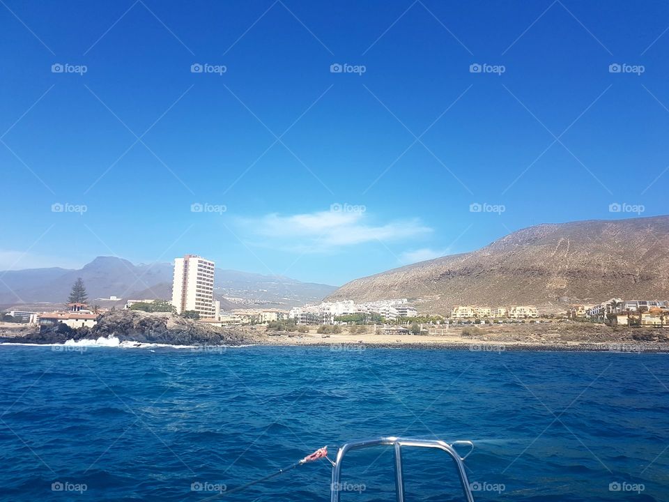 A view of beauty. Tenerife landscape.