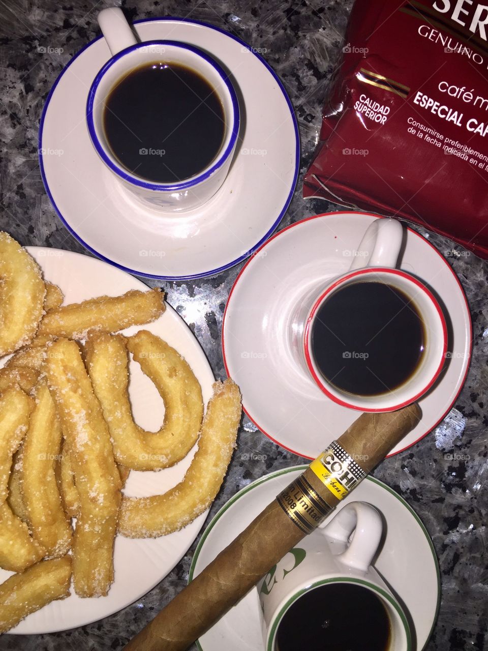 Coffee and churro!!