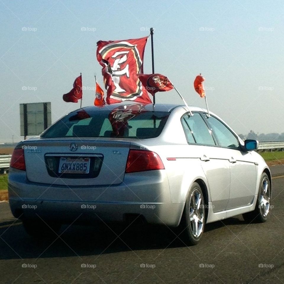 Sam Francisco 49ers Flag 