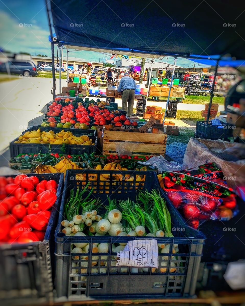 Fresh vegetable for sale in the market