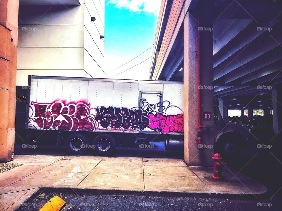 Graffiti on wheels..