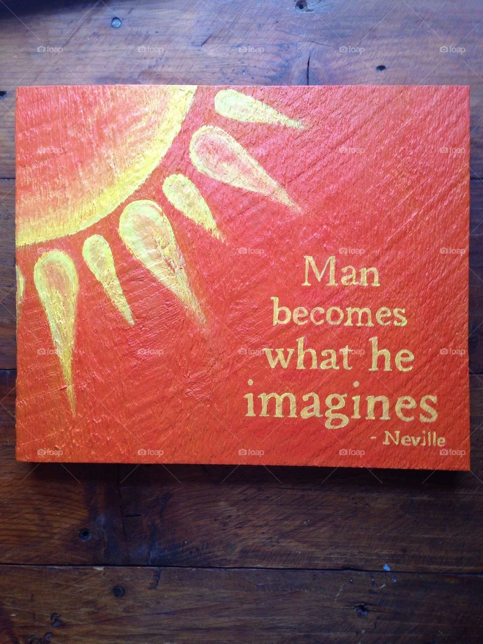 Neville quote on wood