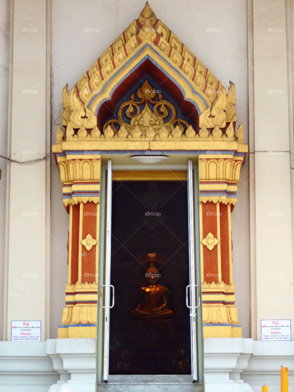 door bangkok religion gold by sonchai