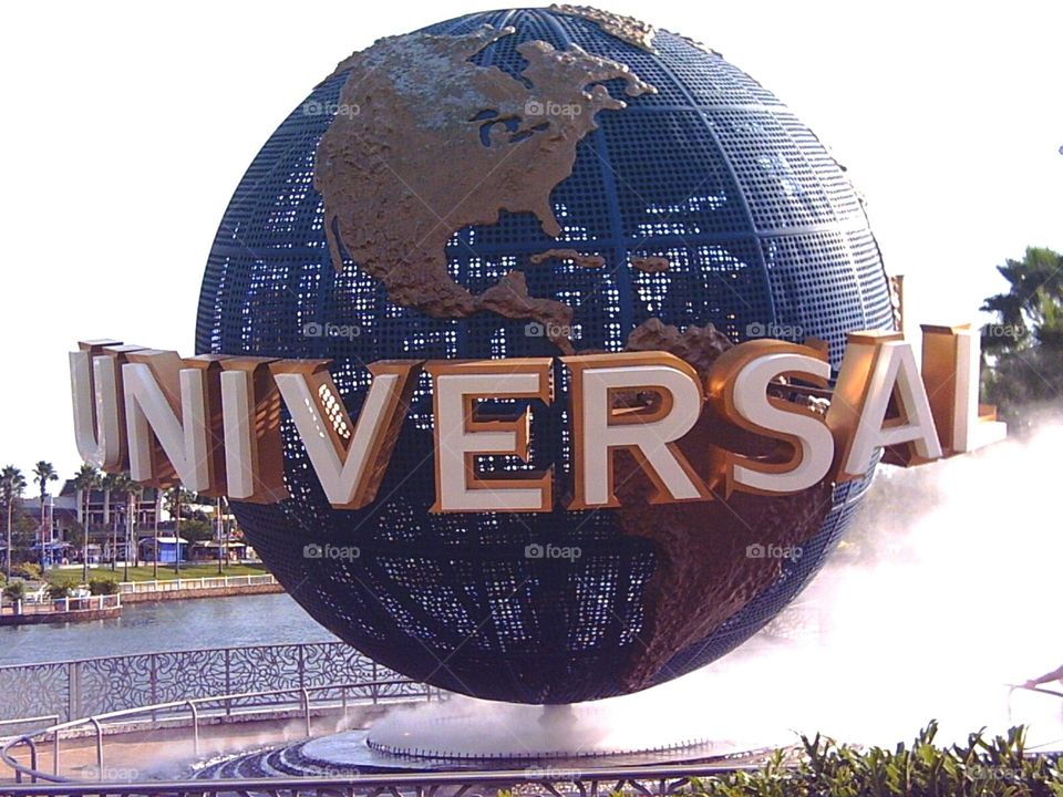 Universal Studios' Globe. Universal Studios Orland Florida