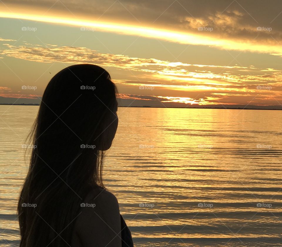 The last sunset of 2017