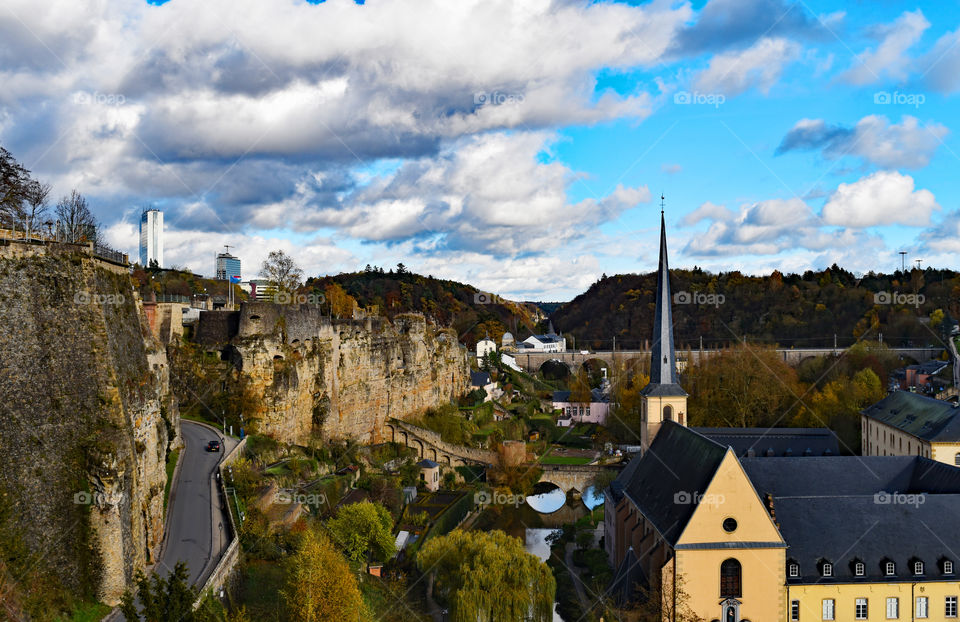 city, old, Luxembourg