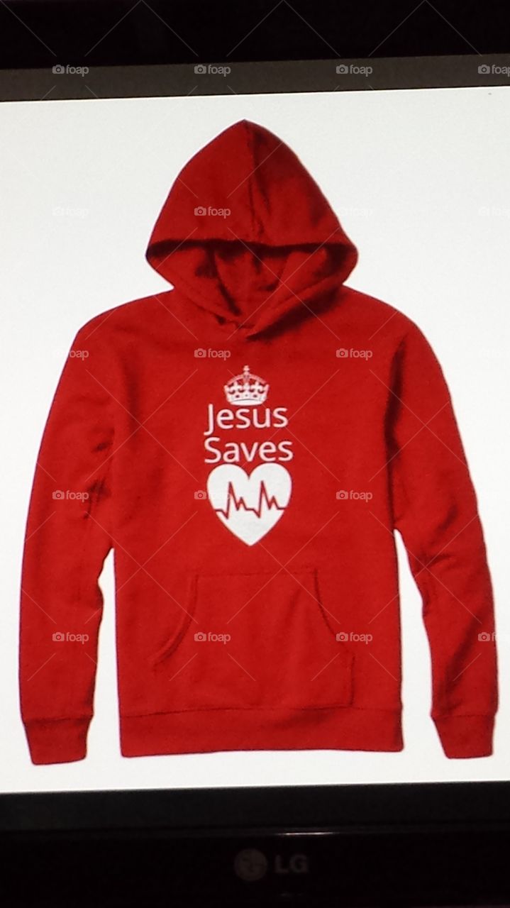 Please support Made in USA 
limited edition T- shirt and Hoodie
https://represent.com/limited-edition-jesus-saves-t-shirt#cart