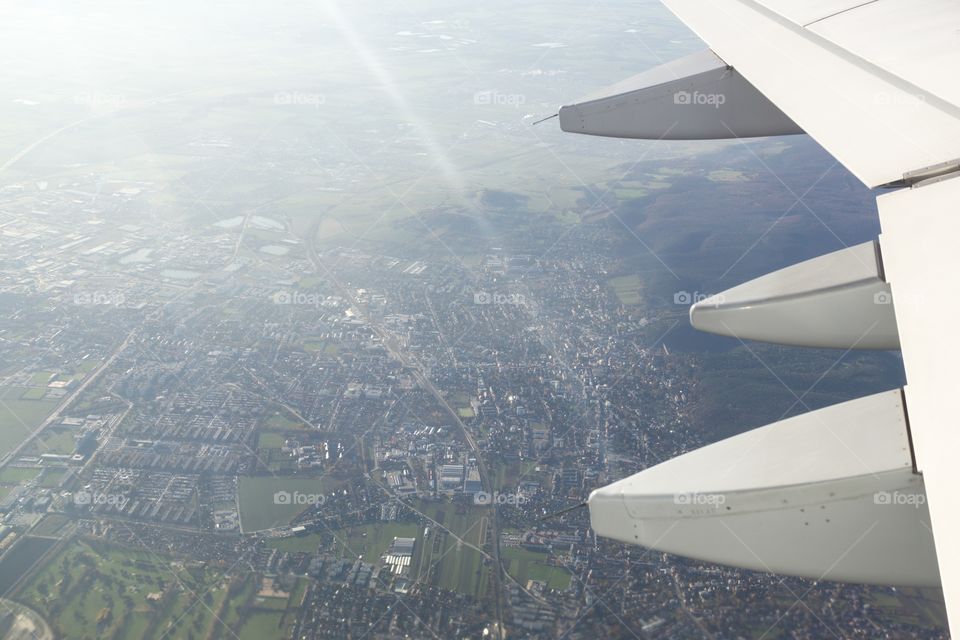 Earth from the plane