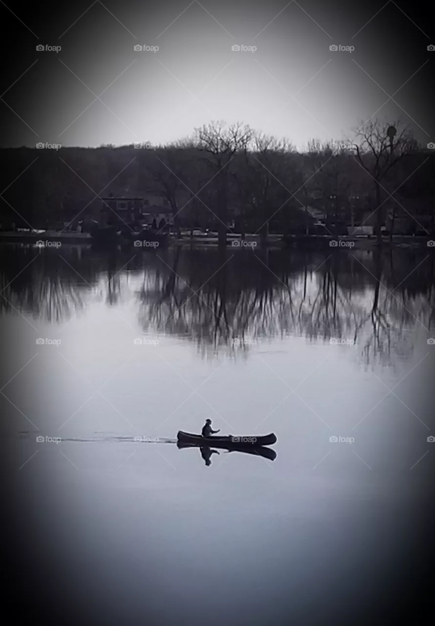 Peaceful moment