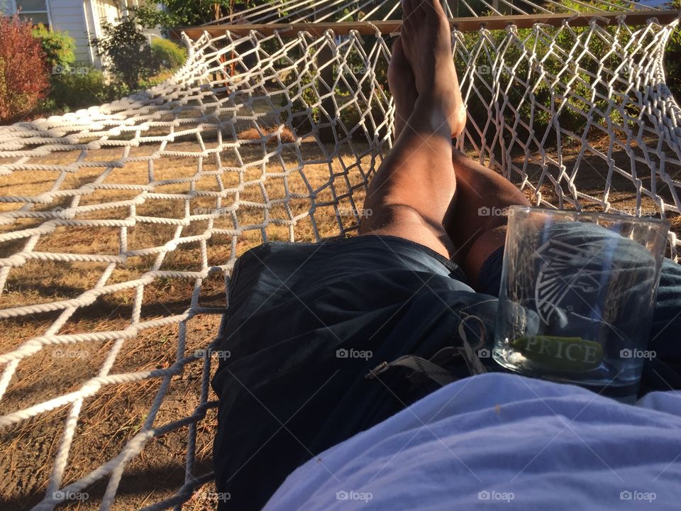In the hammock