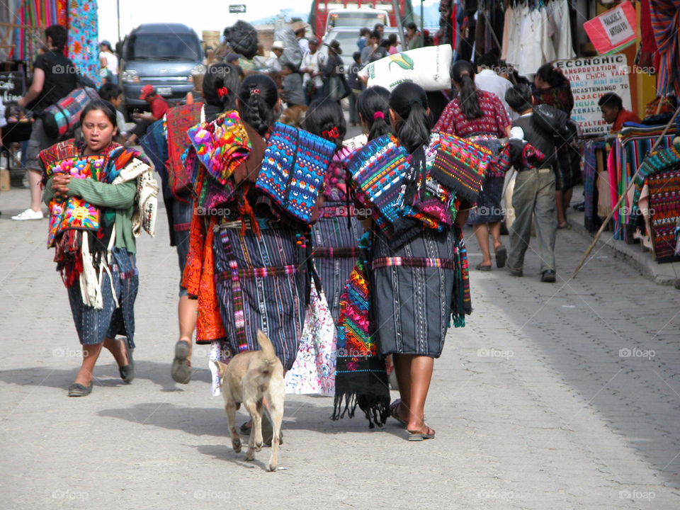 guatemala children women mayan by jpt4u