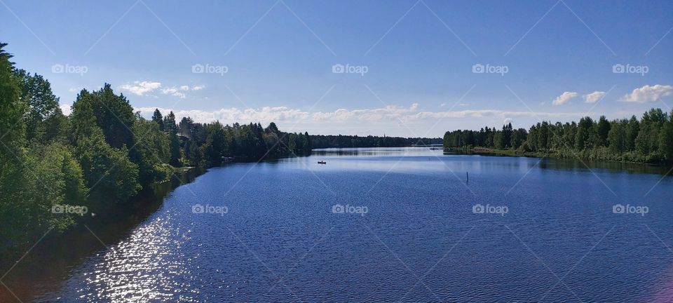 Lake, Water, Tree, No Person, Nature