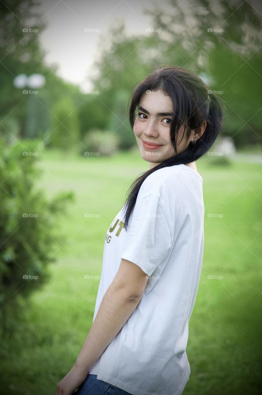 Middle Eastern girls have a natural charm that shines through in any portrait.