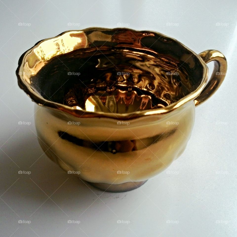 Golden cup