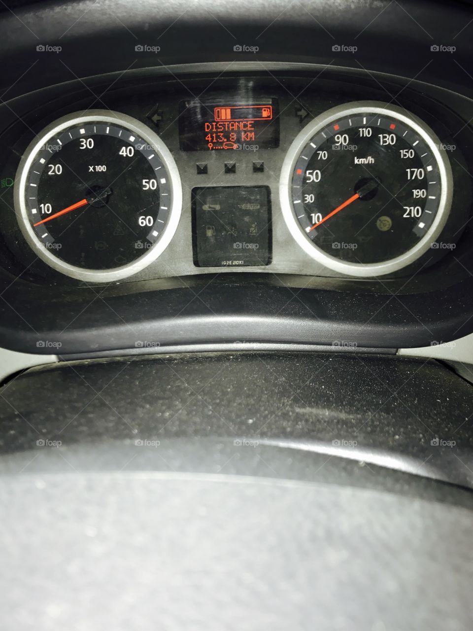 Speedometer-car