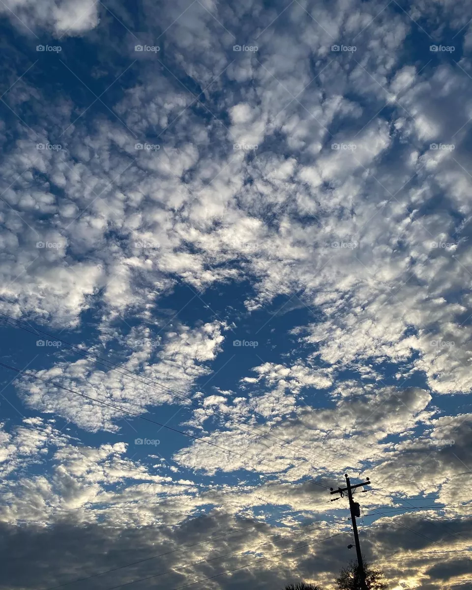 Clouds in the sky 