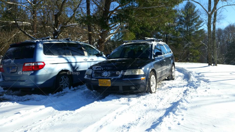 Volkswagen Passat 4motion is at home in the snow 