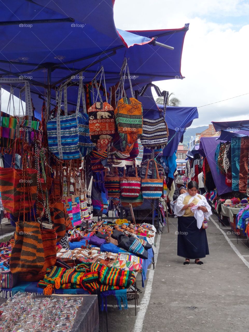 Market in Ecuador 