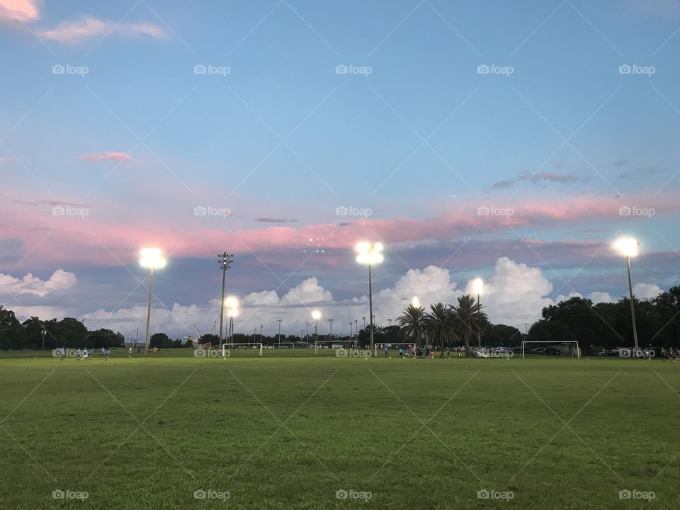 Environment, Grass, Pollution, Landscape, Sunset