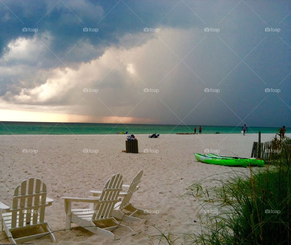 Storm over the Gulf of Mexico 