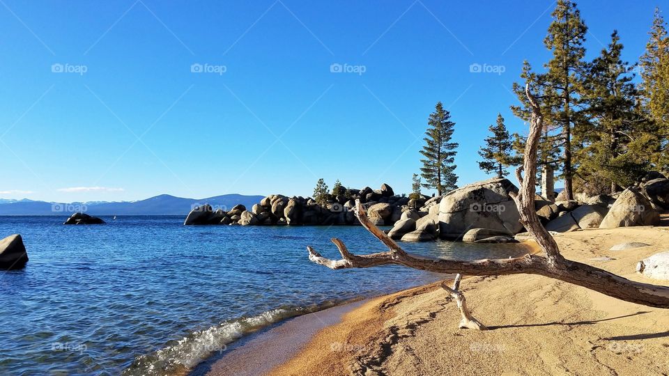 Beautiful Lake Tahoe beaches