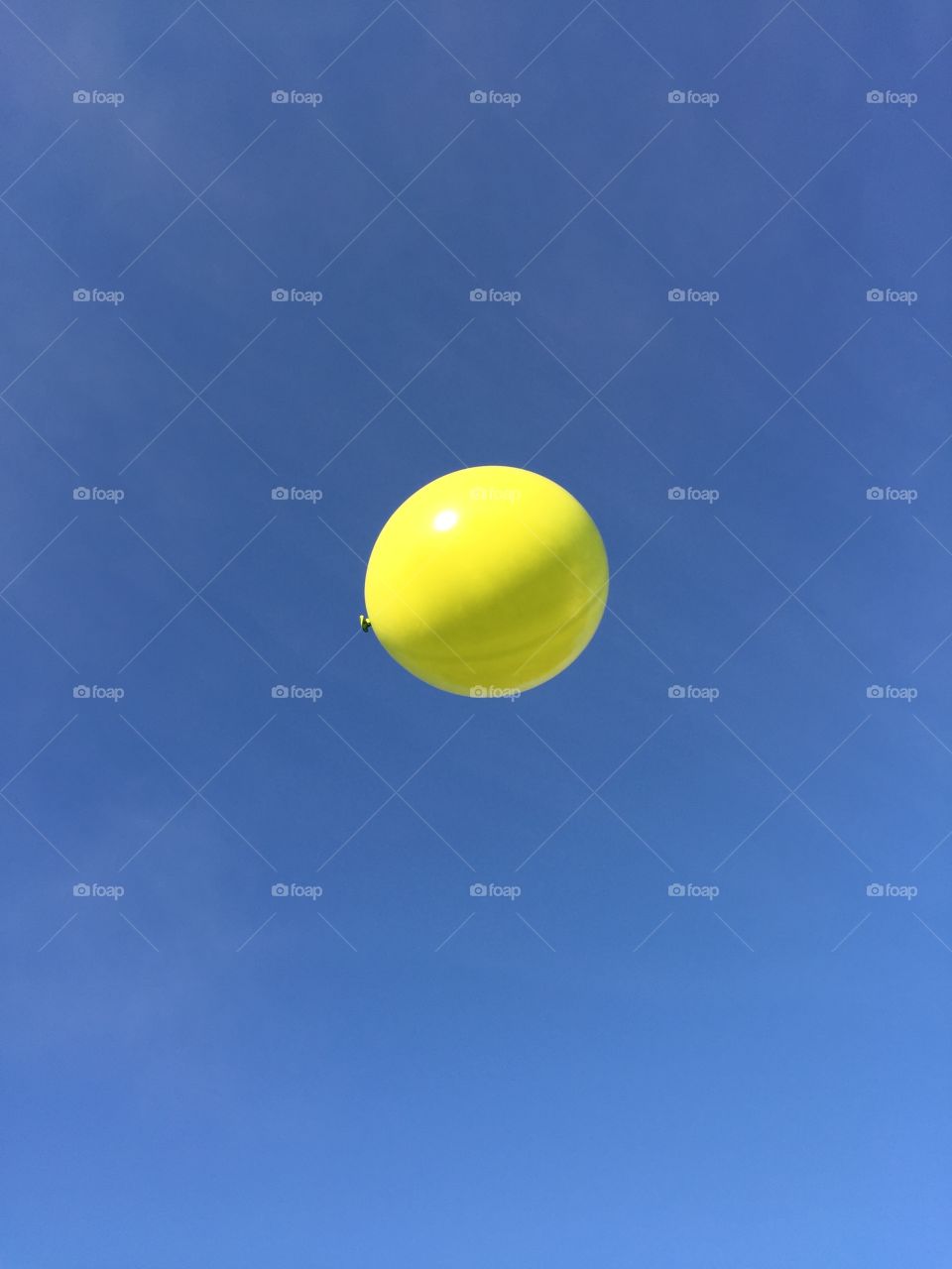 Balloon in the sky