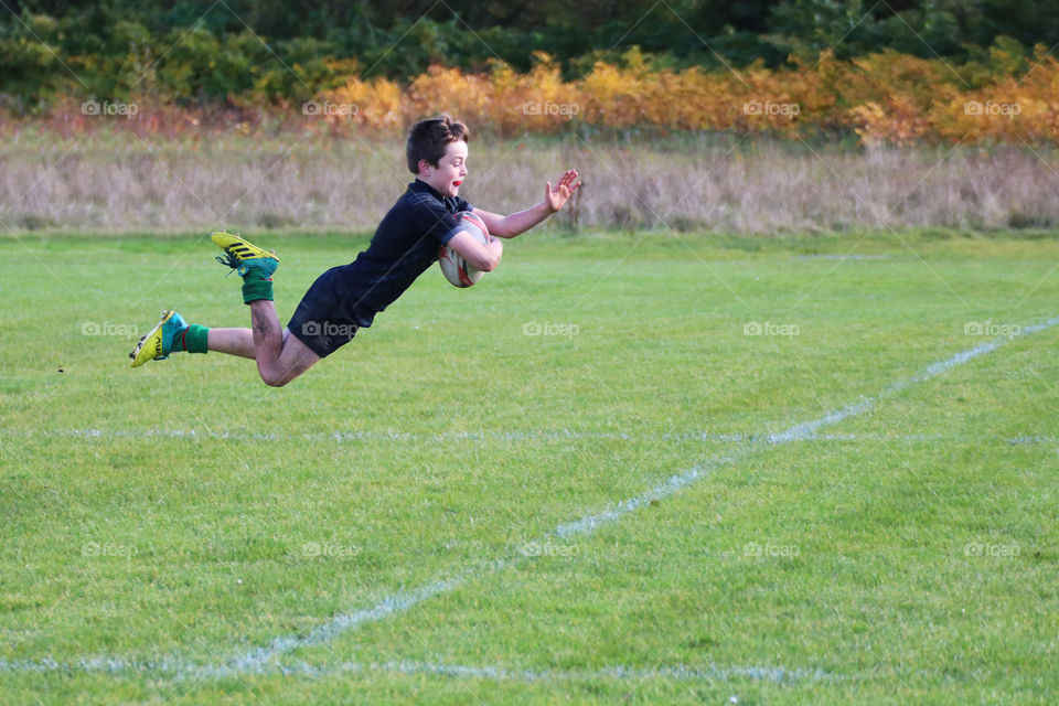Try scoring from mid air