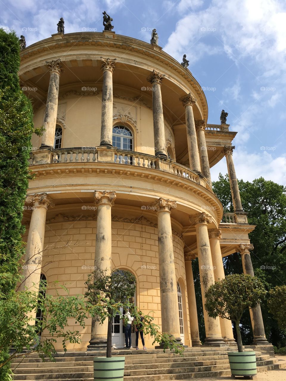 Palace grounds near Sans Souci 